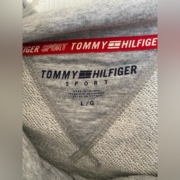 Women’s TOMMY HILFIGER SPORT Hoodie - Gray - Picture 4 of 7